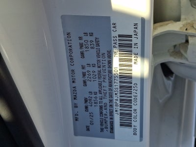 2025 Mazda Mazda3 Hatchback 2.5 S