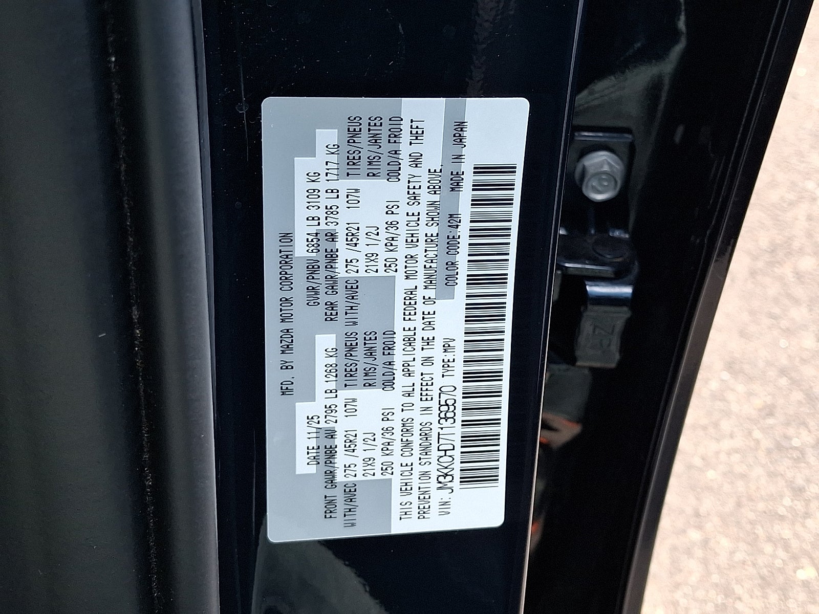 2026 Mazda Mazda CX-90 3.3 Turbo Premium Sport