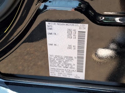 2025 Nissan Altima 2.5 SL