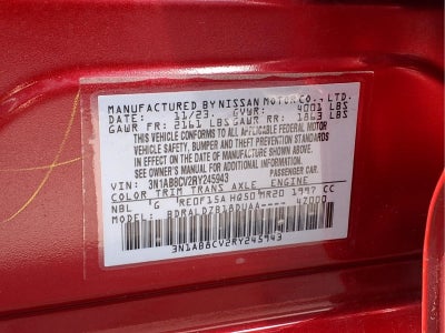 2024 Nissan Sentra SV