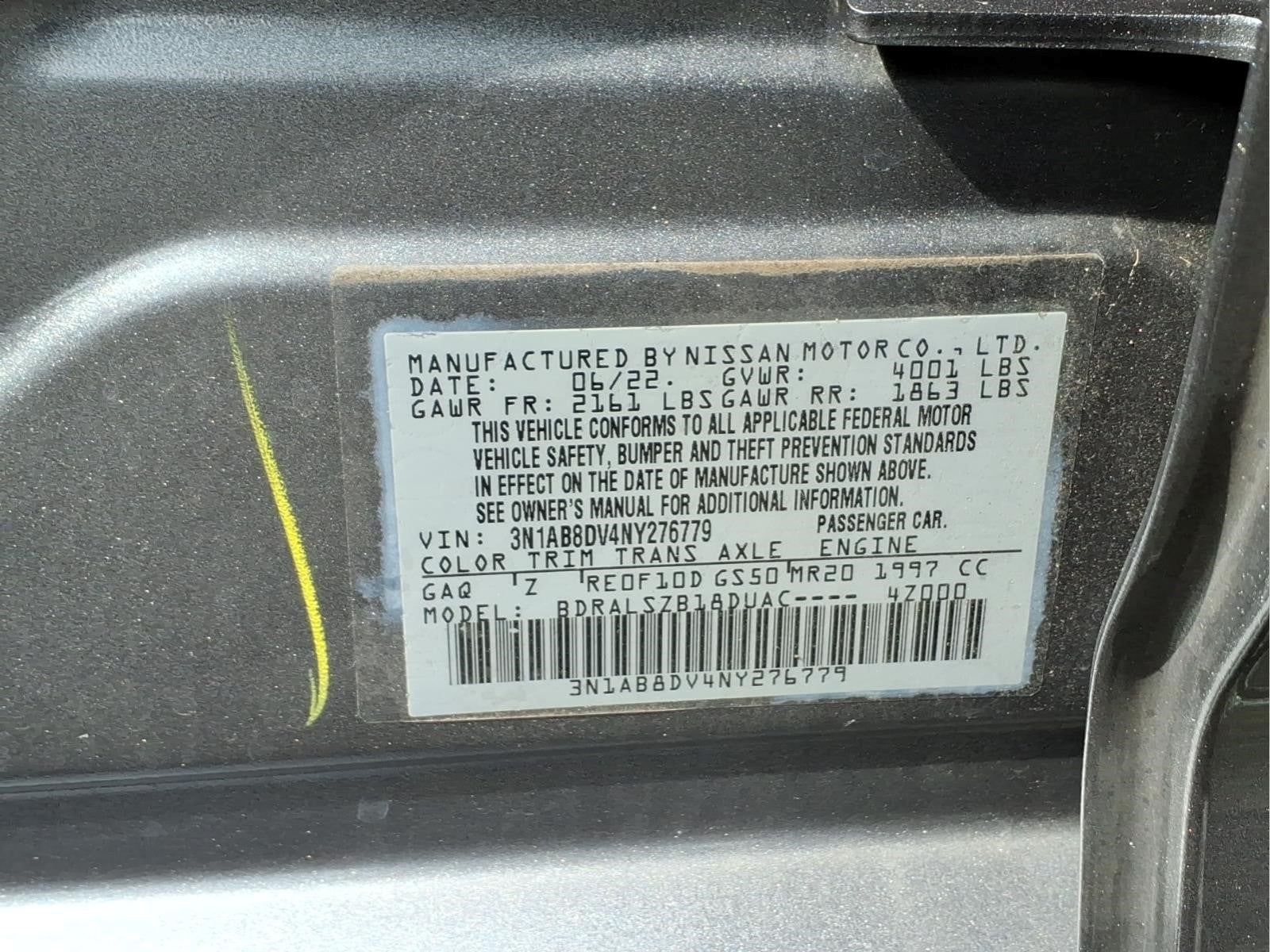 2022 Nissan Sentra SR