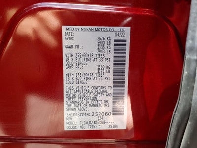 2022 Nissan Pathfinder SL