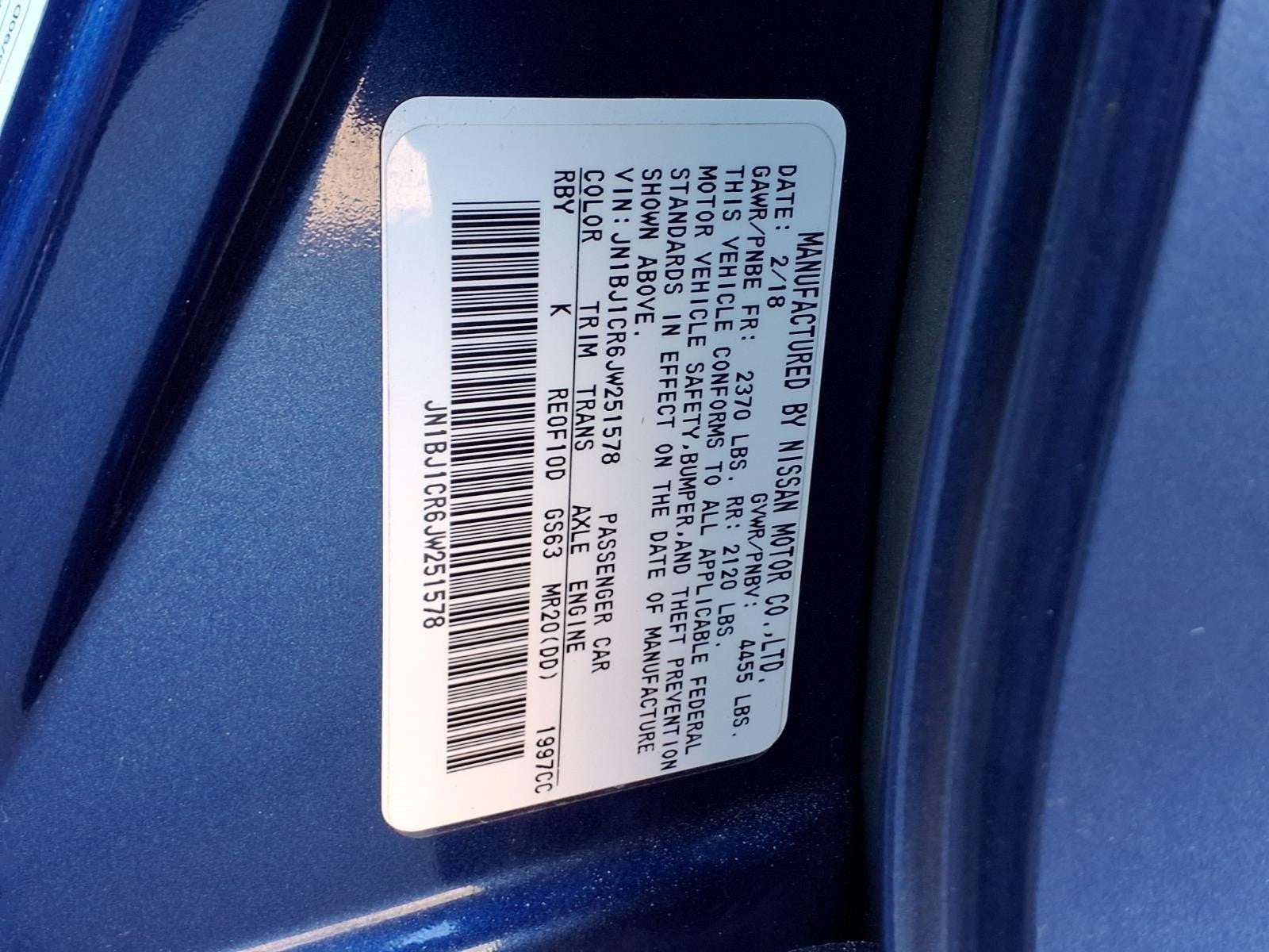 2018 Nissan Rogue Sport SV