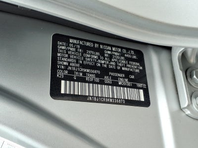 2019 Nissan Rogue Sport S