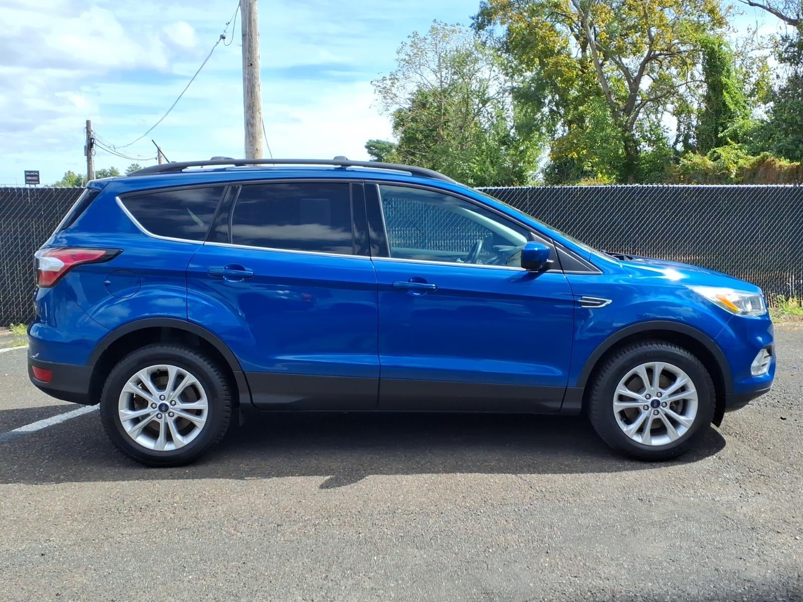 Used 2018 Ford Escape SEL with VIN 1FMCU9HD9JUA87979 for sale in Fairless Hills, PA