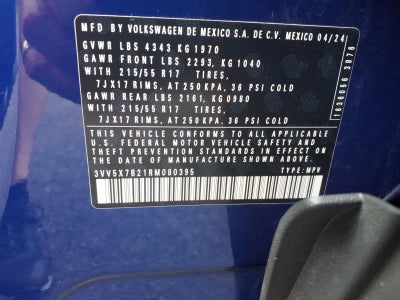 2024 Volkswagen Taos S
