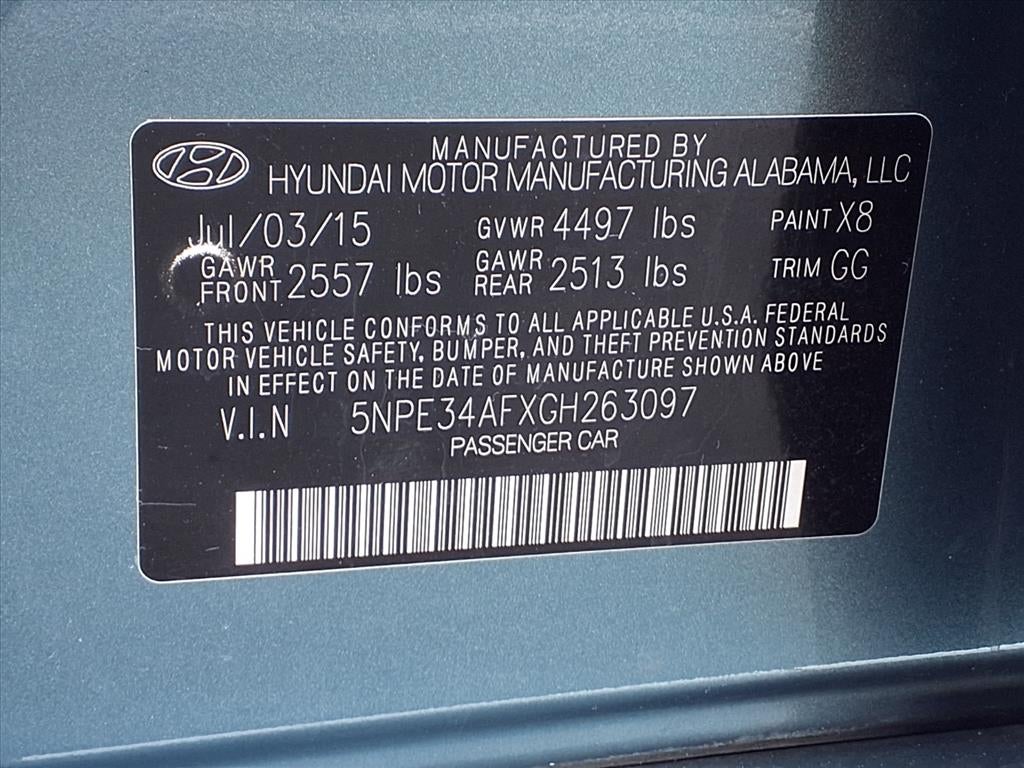 2016 Hyundai SONATA Sport