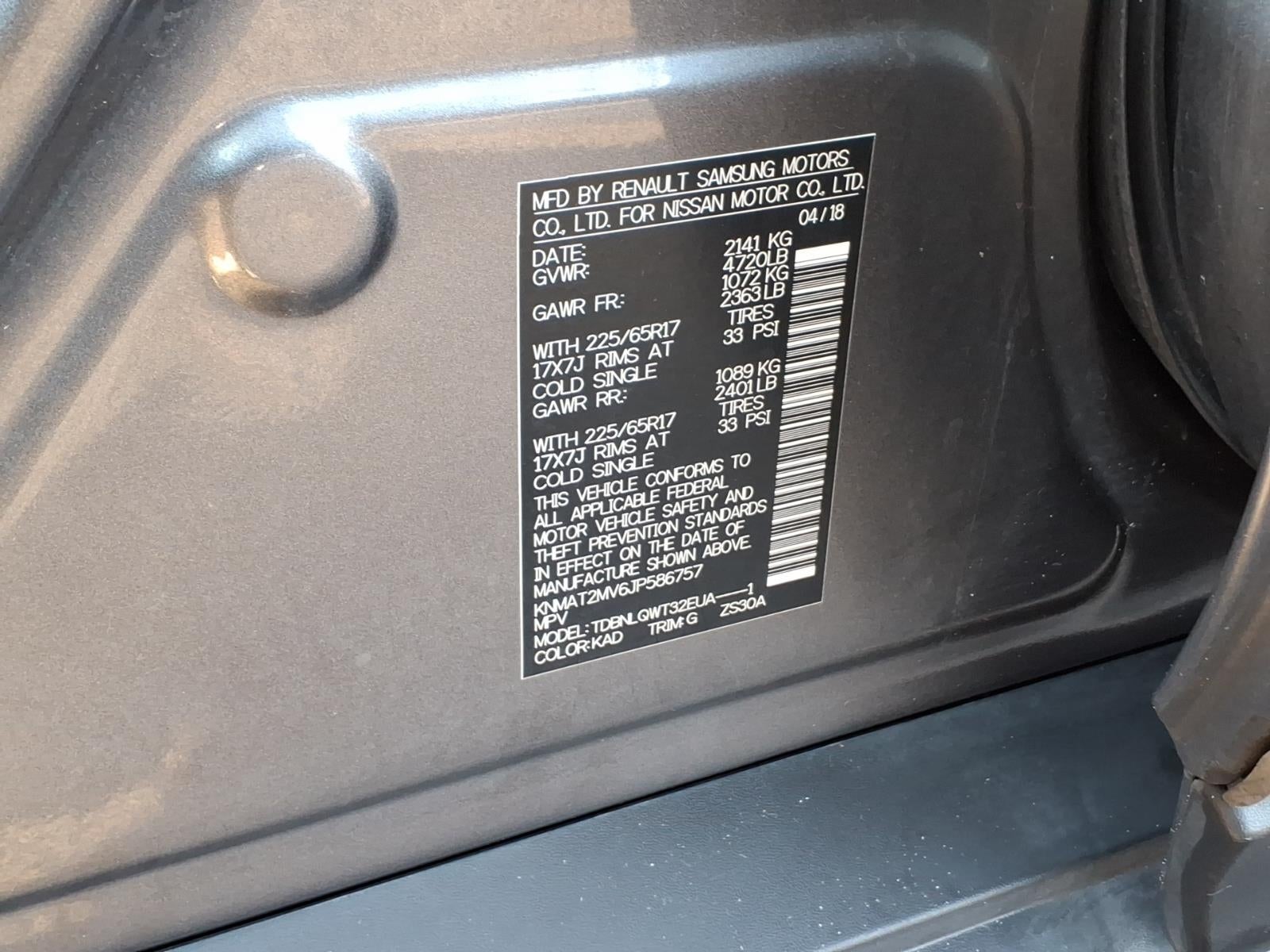 2018 Nissan Rogue SV