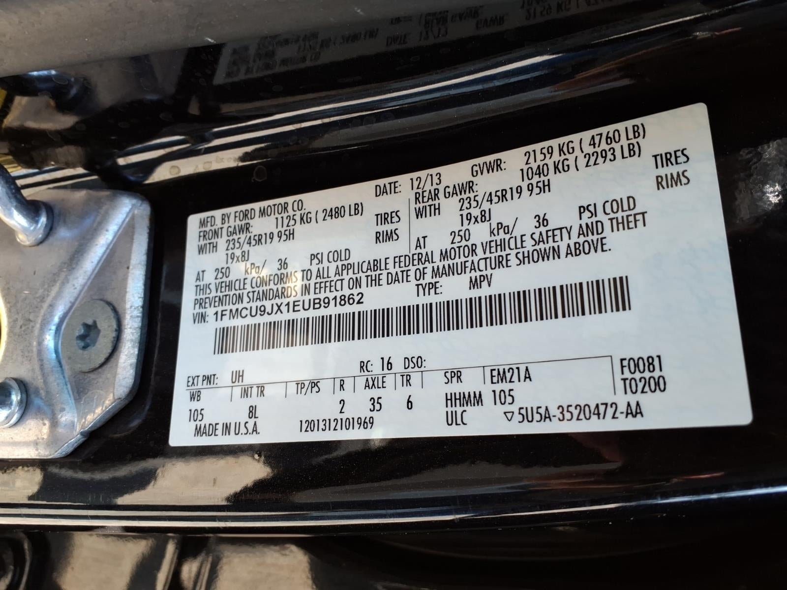 2014 Ford Escape Titanium
