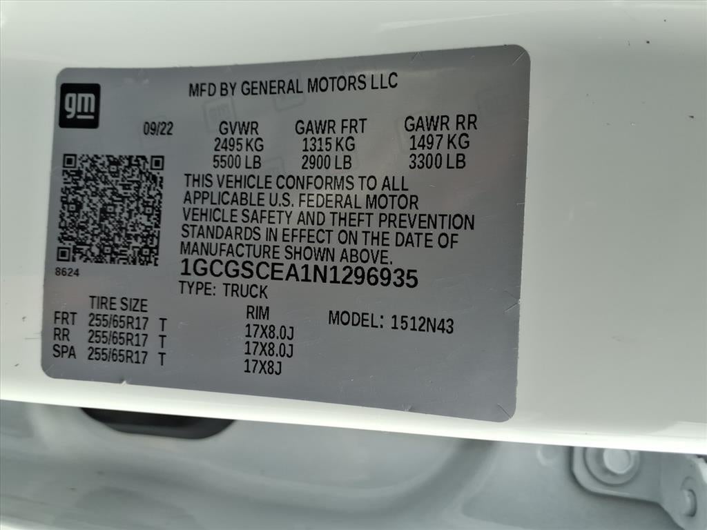 2022 Chevrolet Colorado LT