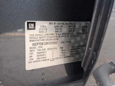 2017 Chevrolet Colorado 4WD Z71