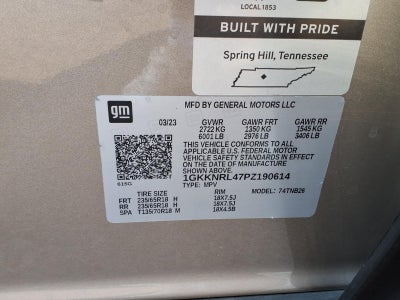 2023 GMC Acadia SLE