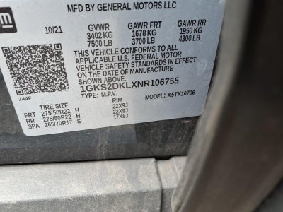 2022 GMC Yukon Denali