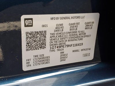 2022 GMC Sierra 2500 HD AT4