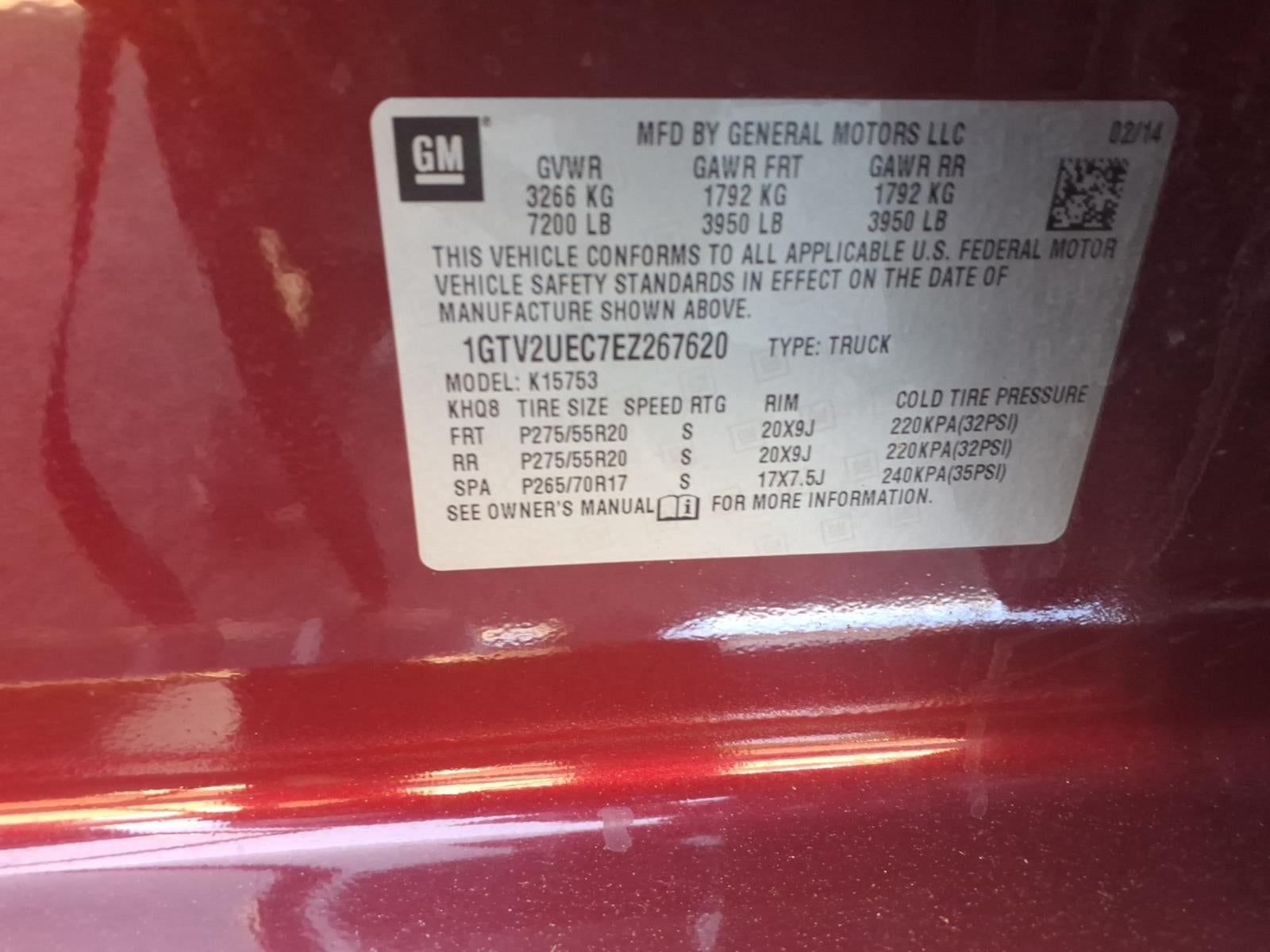 2014 GMC Sierra 1500 SLE