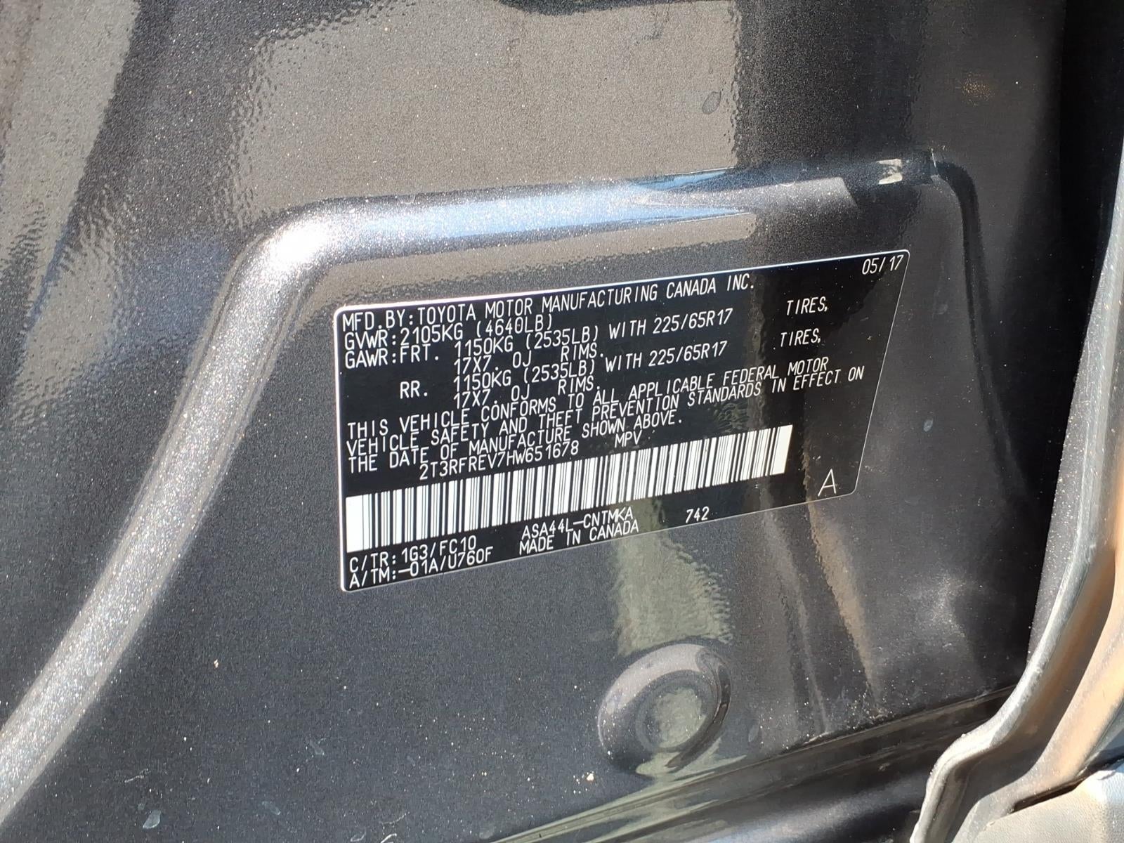 2017 Toyota RAV4 XLE