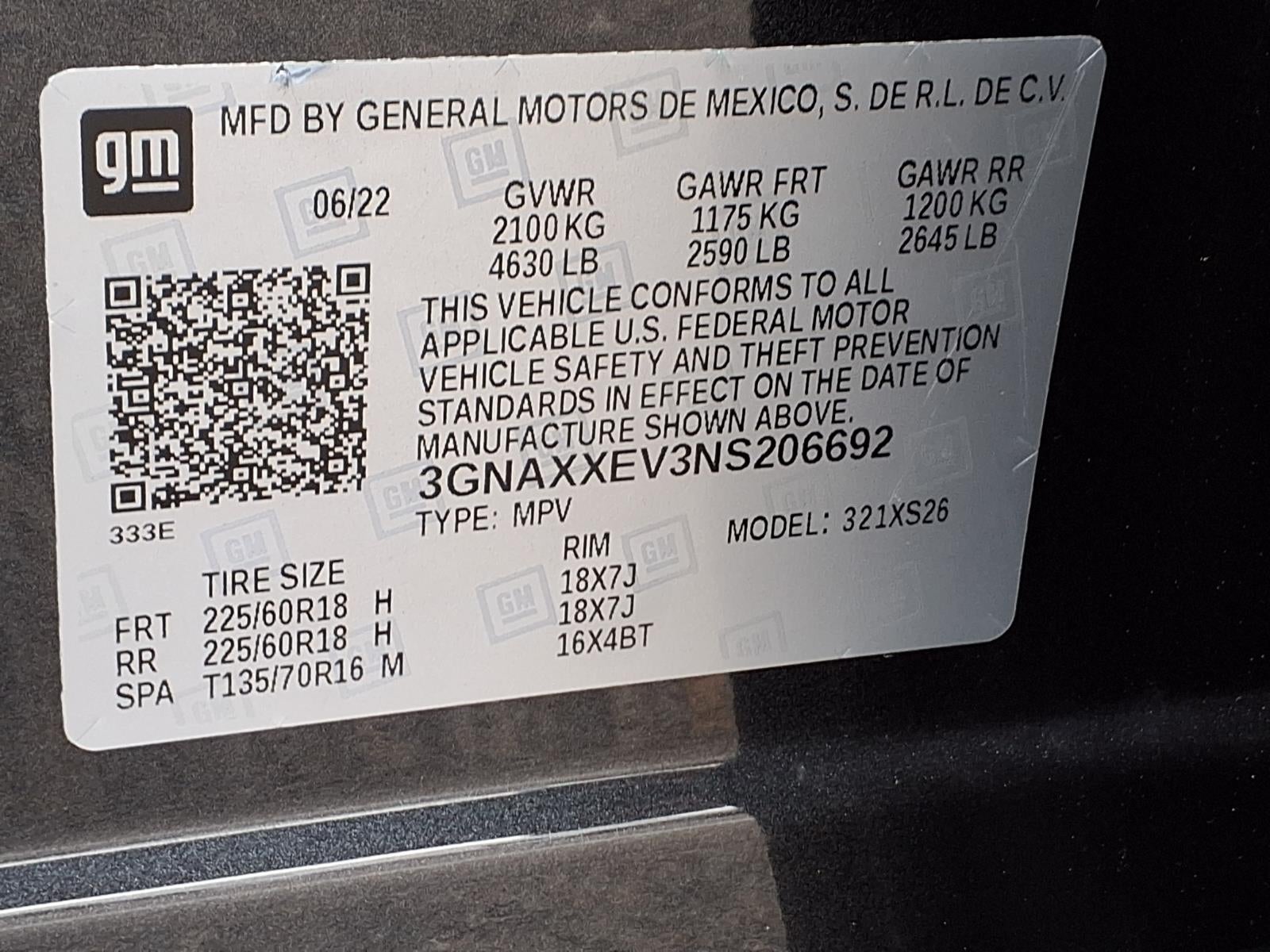 2022 Chevrolet Equinox Premier