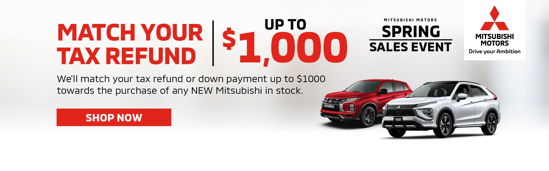 Tax Refund Match Offer up to $1,000