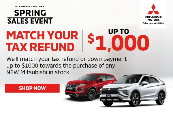 Tax Refund Match Offer up to $1,000