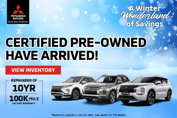 Mitsubishi Certified Prowned