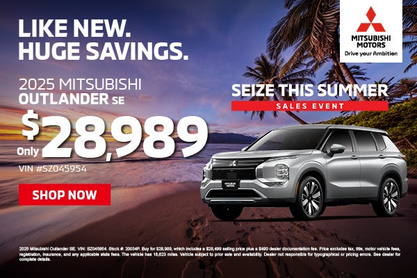 2025 Outlander Pre-owned