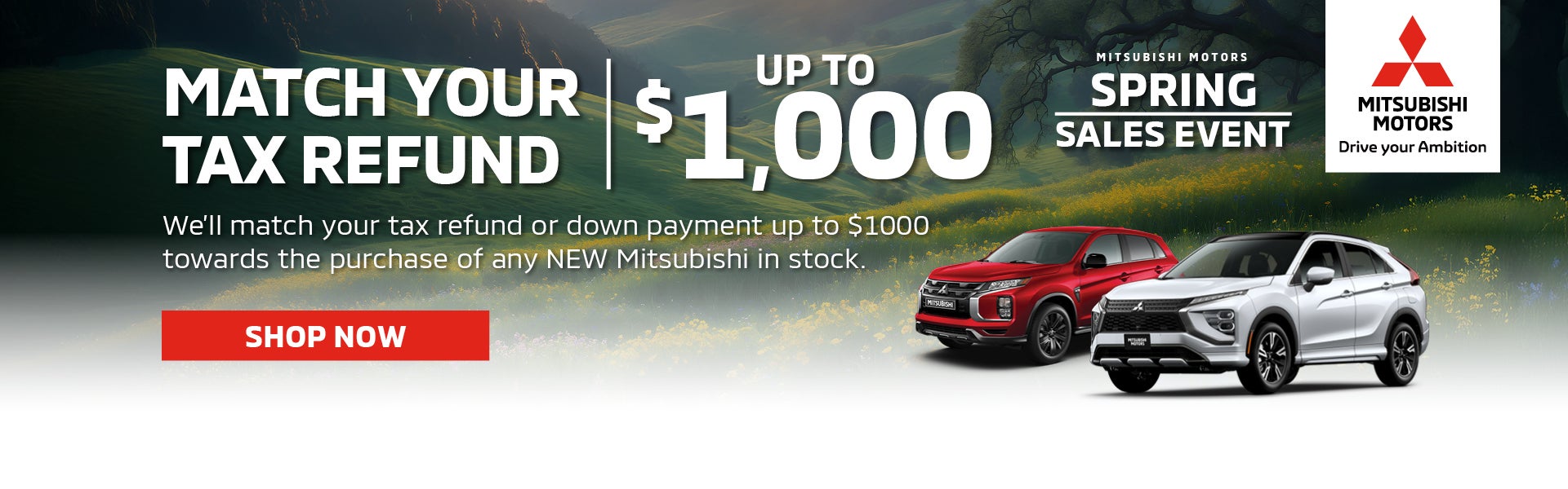 Tax Refund Match Offer up to $1,000