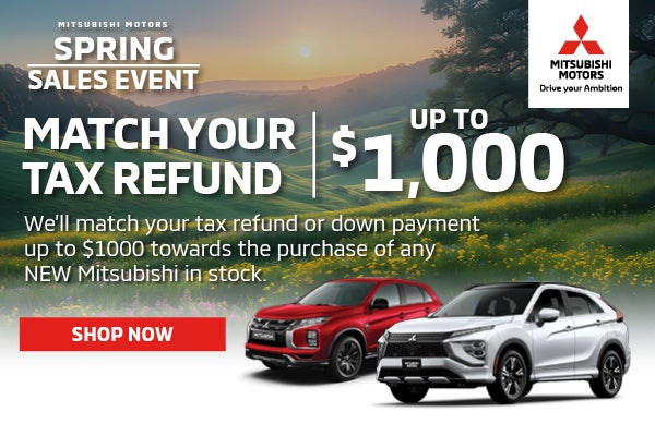 Tax Refund Match Offer up to $1,000