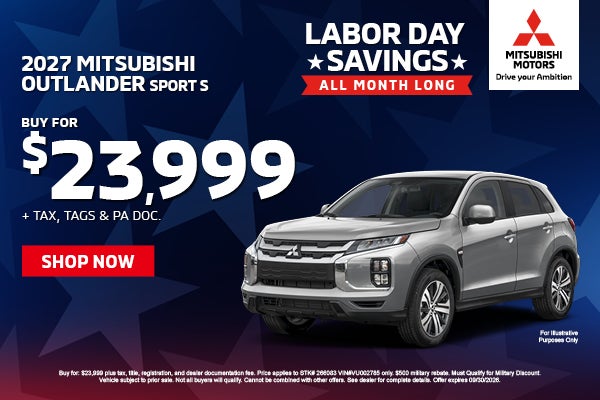 2026 Mitsubishi Outlander Sport S