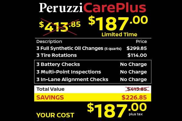 Extend the maintenance on your vehicle for 24 months for only $187.00 + tax